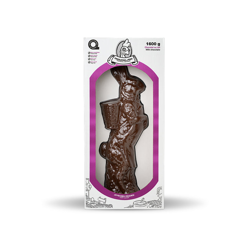 Lapin 26" - chocolat au lait