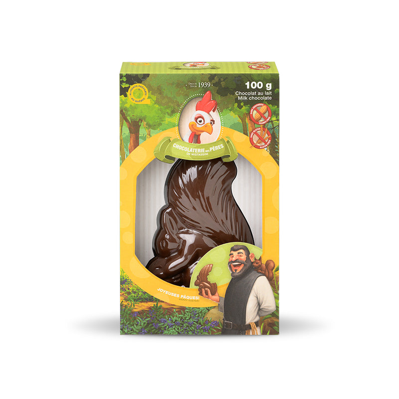 Petit écureuil - chocolat au lait