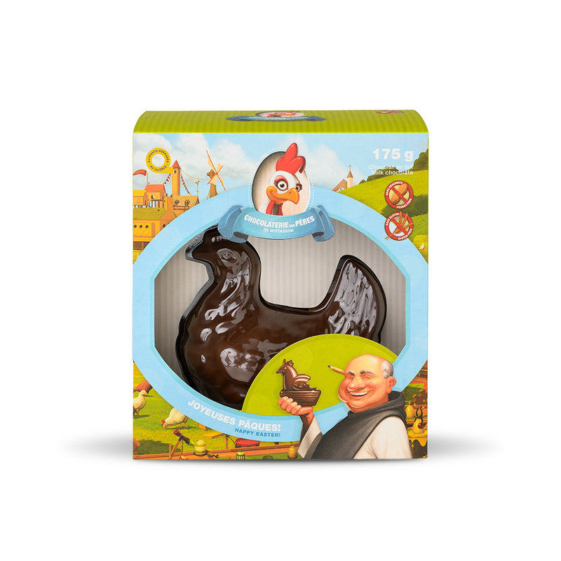 Poule duchesse - chocolat au lait